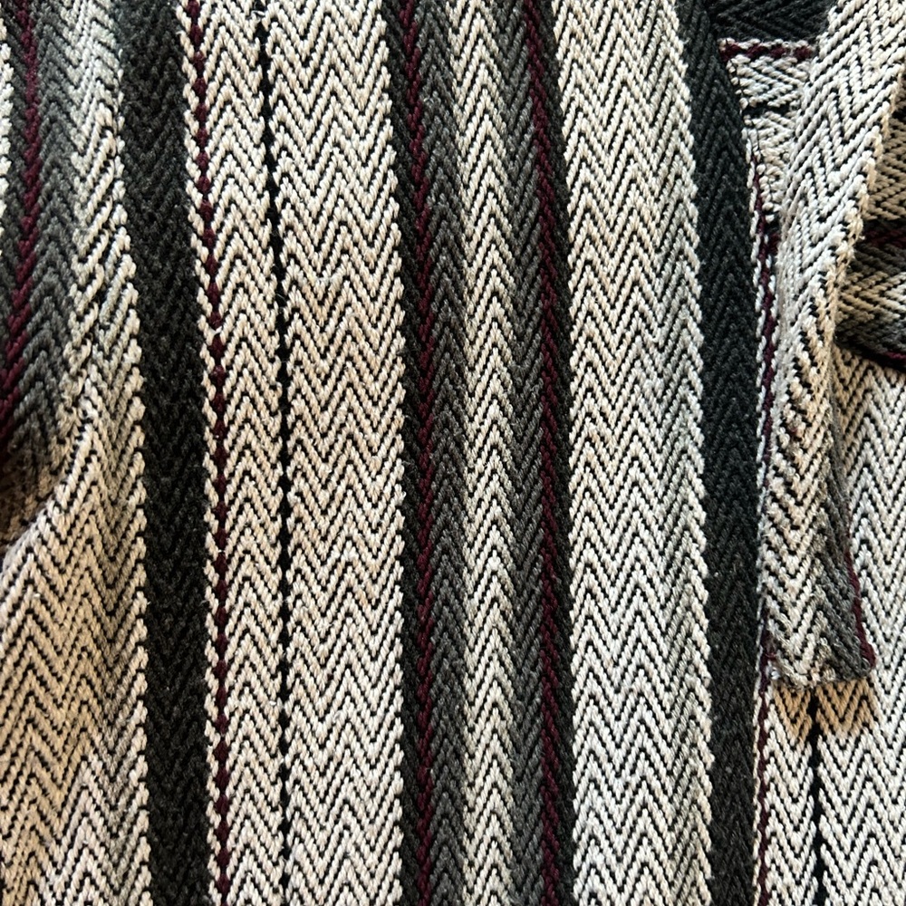 Original Señor Lopez Baja Hoodie. Multicolored (Grey, White, Maroon, and Black)